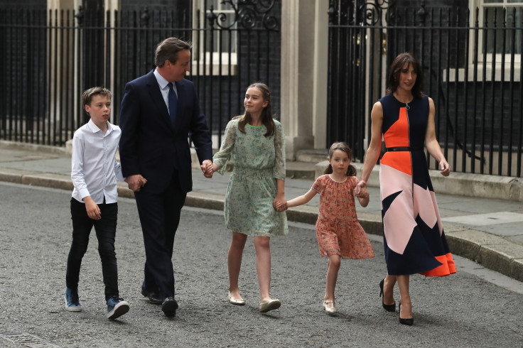 Samantha Cameron leaves Downing Street in Roksanda