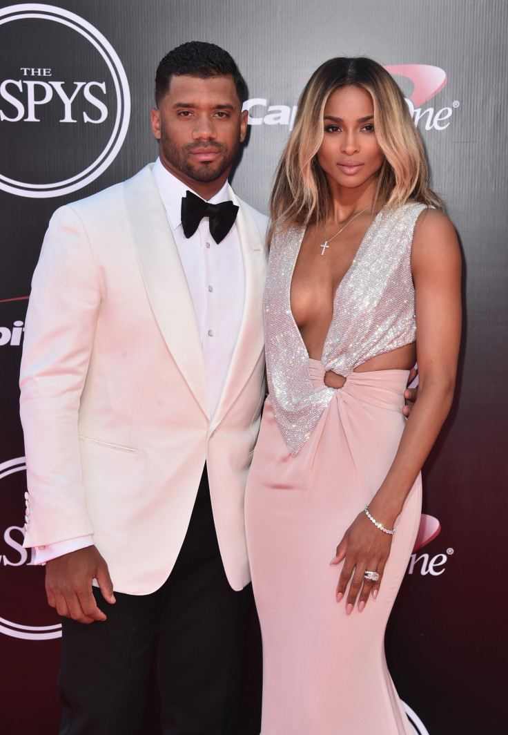 Ciara and Russell Wilson