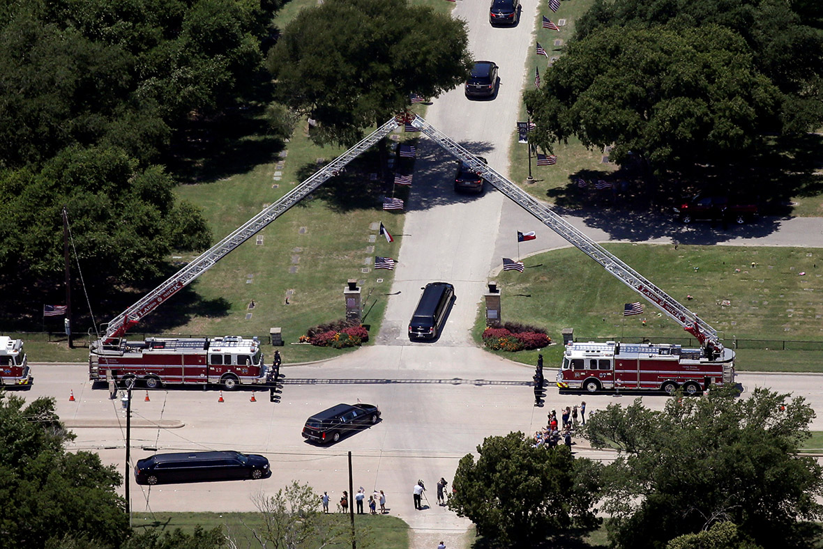 Dallas police funerals