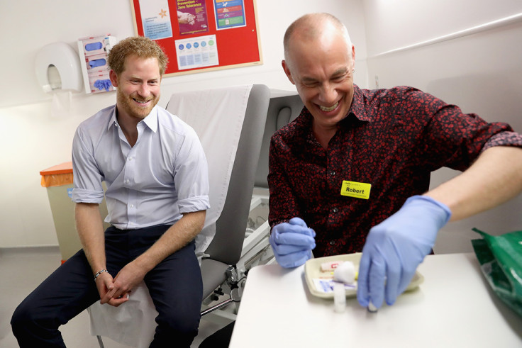 Prince Harry HIV test