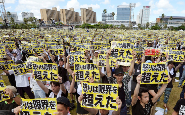 Okinawa protest