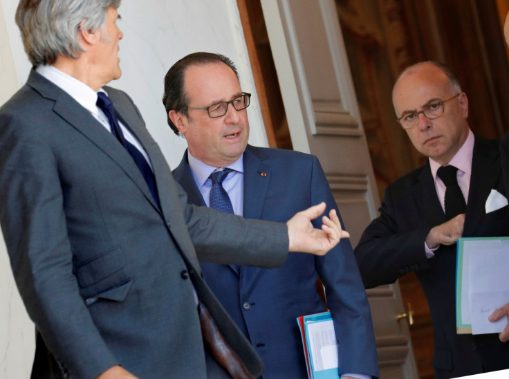 Francois Hollande & Bernard Cazeneuve