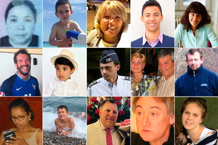 Victims of Nice attack
