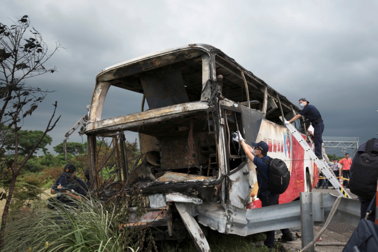 Taiwan bus crash