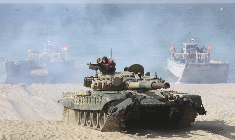 India tanks deployment