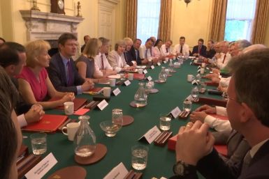 Theresa May's first cabinet as PM