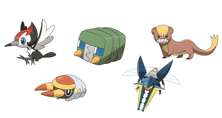 Pokemon Sun Moon new Pokemon