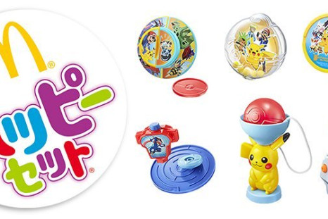 McDonald's Japan Pokémon Go Happy Meal toys