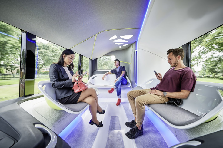 Bus interior