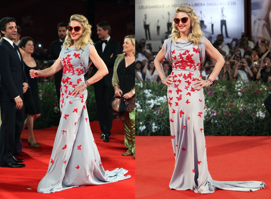 Venice Film Festival 2011 Leading Ladies Flaunt their Red Carpet Gowns
