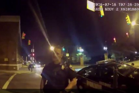Screenshot from Police body cam