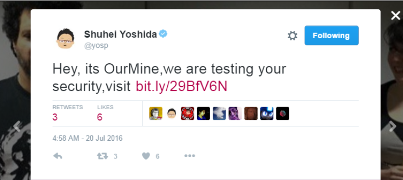 Shuhei Yoshida Twitter hacked