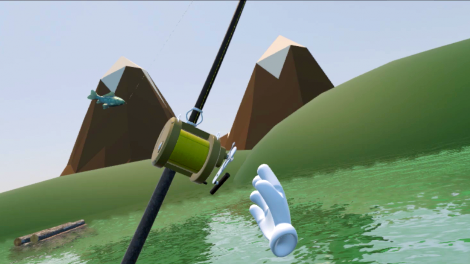 MetaWorld virtual reality fishing
