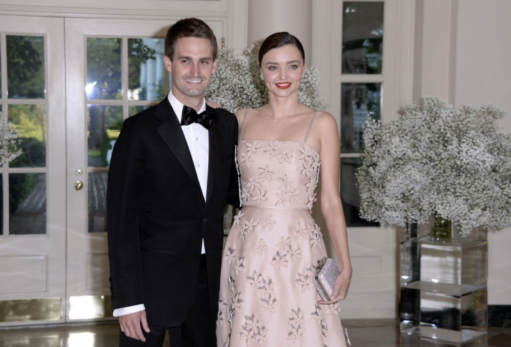 Miranda Kerr and  Evan Spiegel