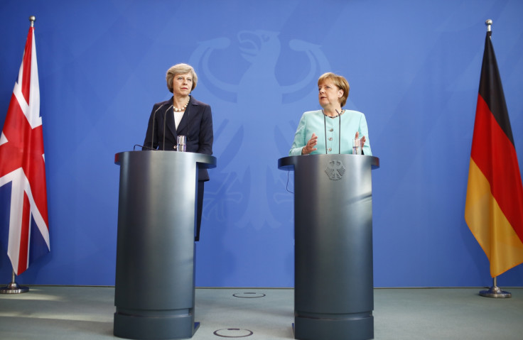 May and Merkel press conference