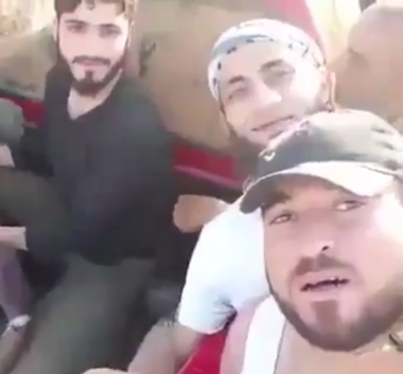 Syrian rebel beheading