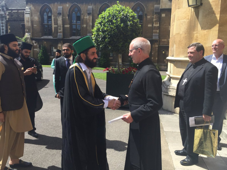 Mohammad Naqib ur Rehman meets Justin Welby