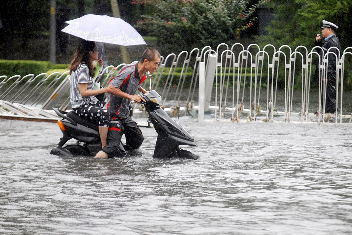 Beijing China floods