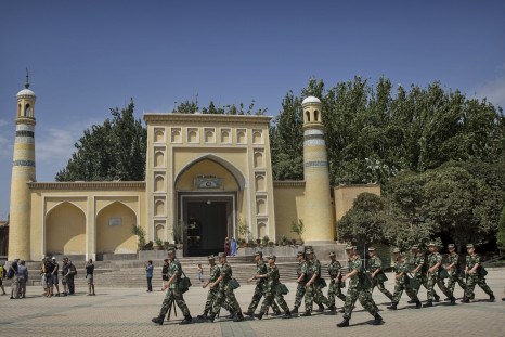 Xinjiang soldiers