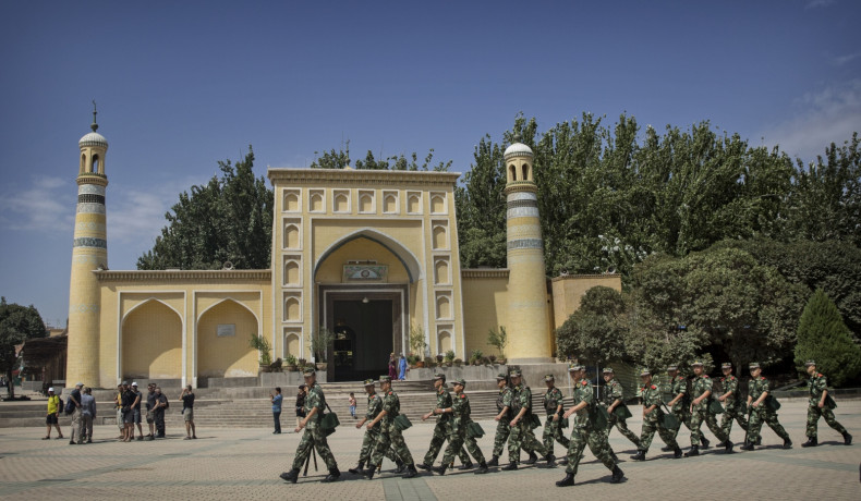 Xinjiang soldiers