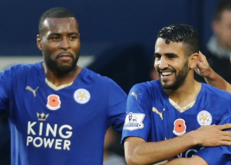 Wes Morgan and Riyad Mahrez