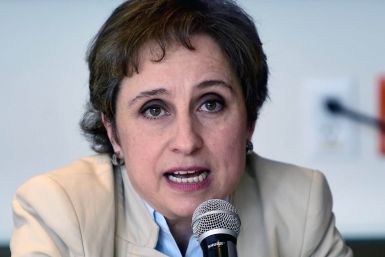 Mexican journalist Carmen Aristegui 