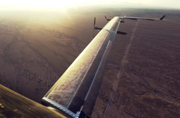 Facebook solar-powered drone Aquila