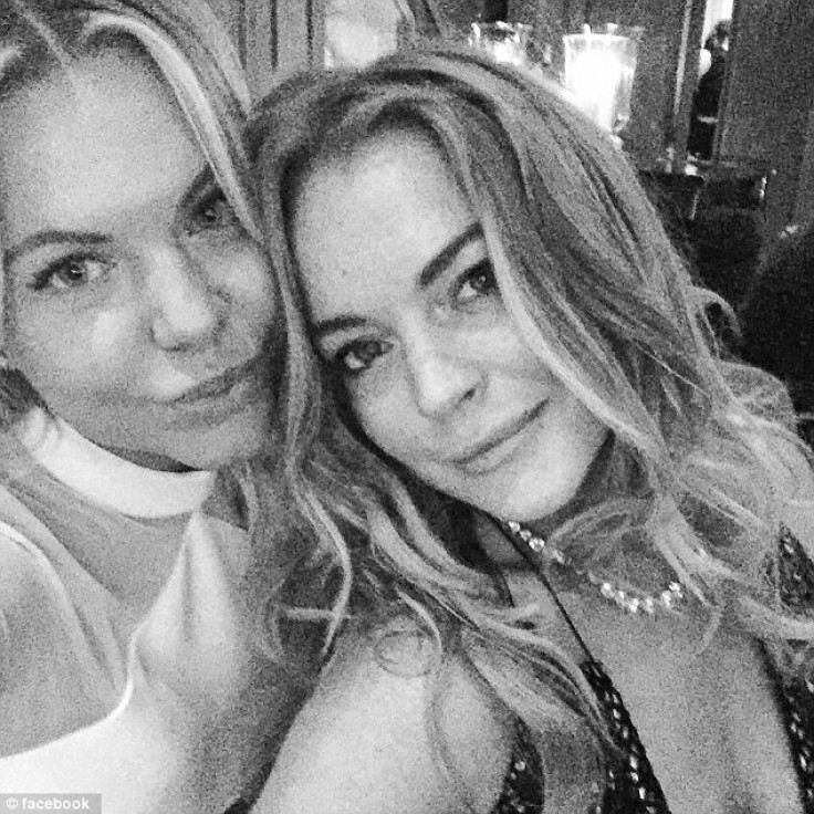 Lindsay Lohan and fashion designer Dasha Pashevkina