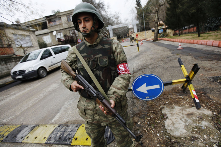 Turkey Nato military base fire