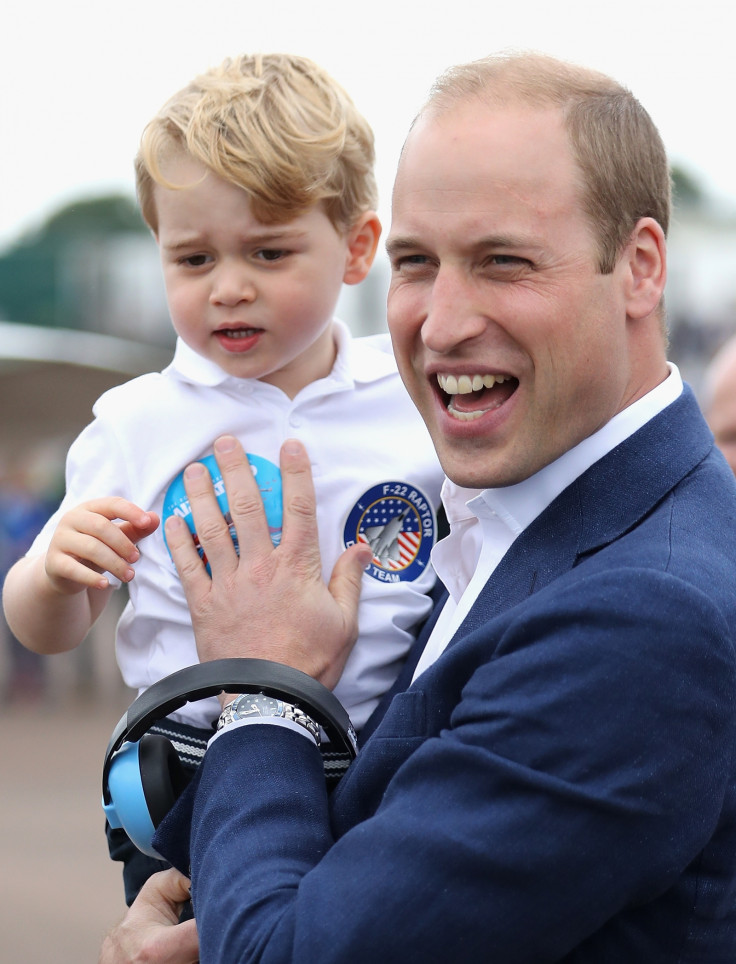 Prince William and Prince George