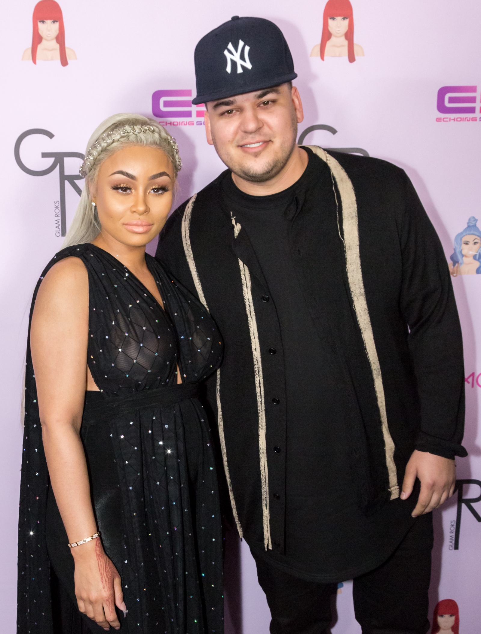 Rob Kardashian And Blac Chyna: Reality Star Thanks Fiancée For Bringing ...