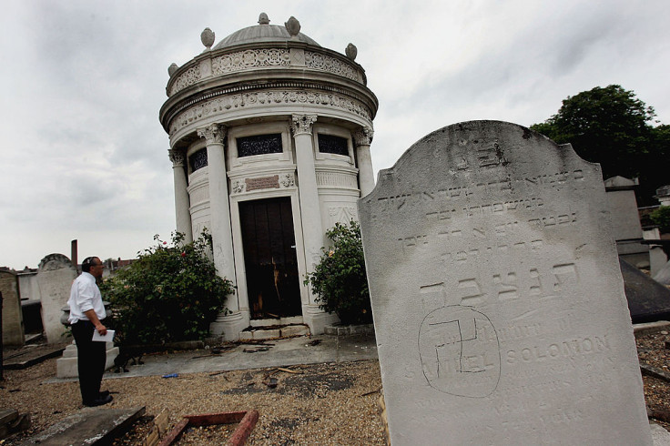 Desecration of Jewish cemetry