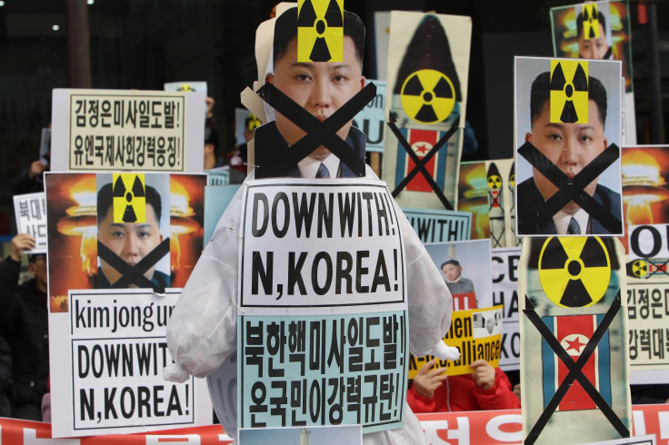 South Korea protest against North Korea