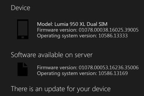 Lumia 950, 950 XL get new update
