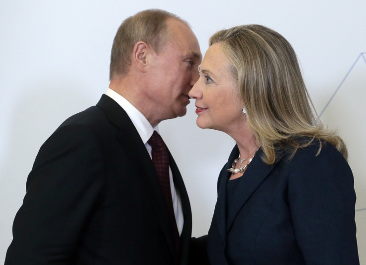 Vladimir Putin and Hillary Clinton (2012)
