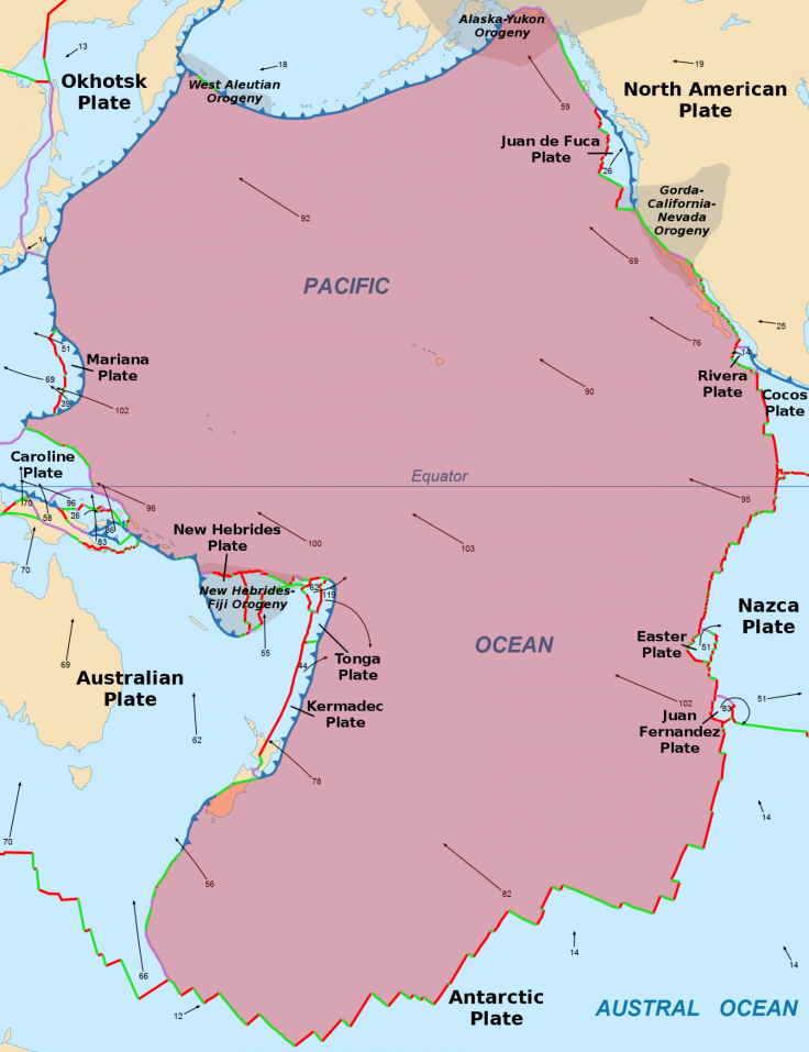 Pacific Plate birth