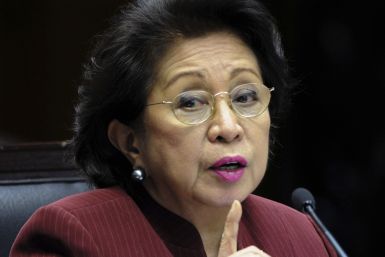 Philippines Ombudsman Conchita Carpio-Morales 