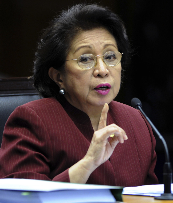 Philippines Ombudsman Conchita Carpio-Morales 