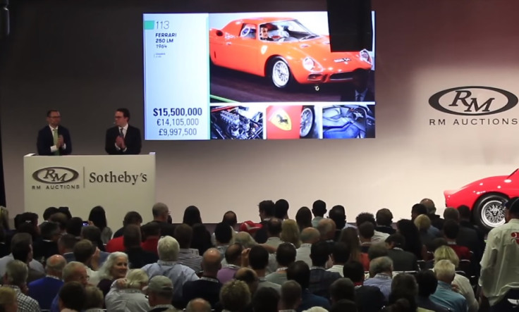 Ferrari 250 LM auction