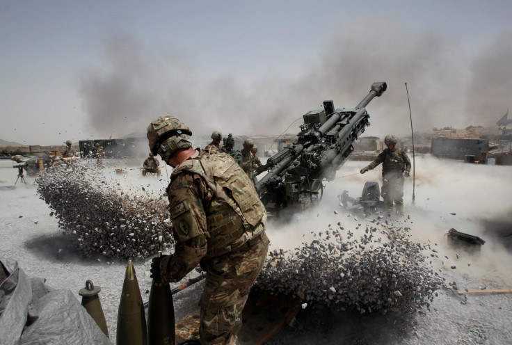 US troops in Afghanistan