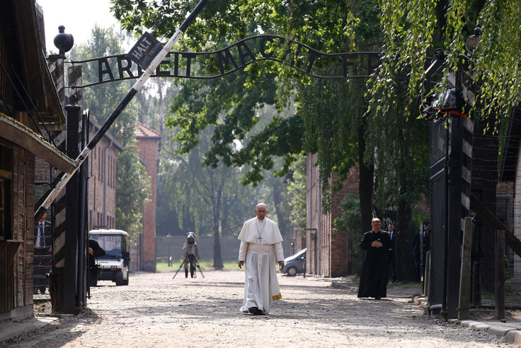 Pope Francis Auschwitz