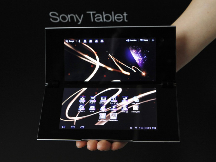 Sony Corp.'s Tablet S. Sony Corp.'s Tablet S.