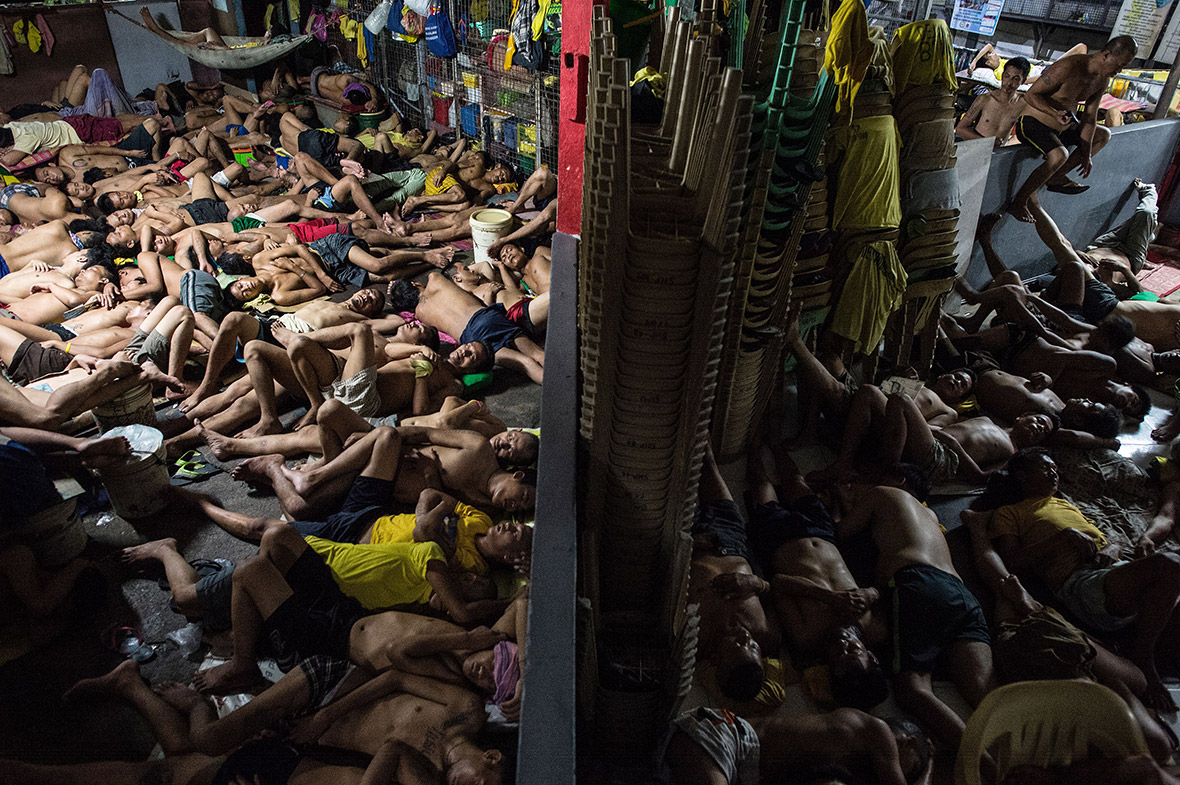 Philippines overcrowded prison Quezon jail