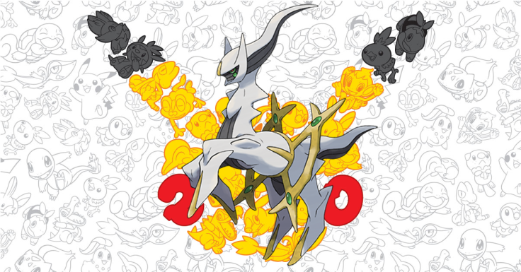 Arceus Pokemon Distribution Event 