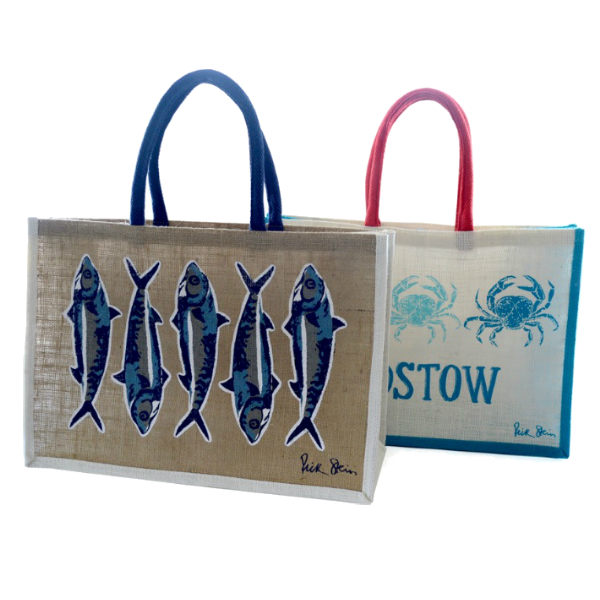 Rick stein jute outlet bag