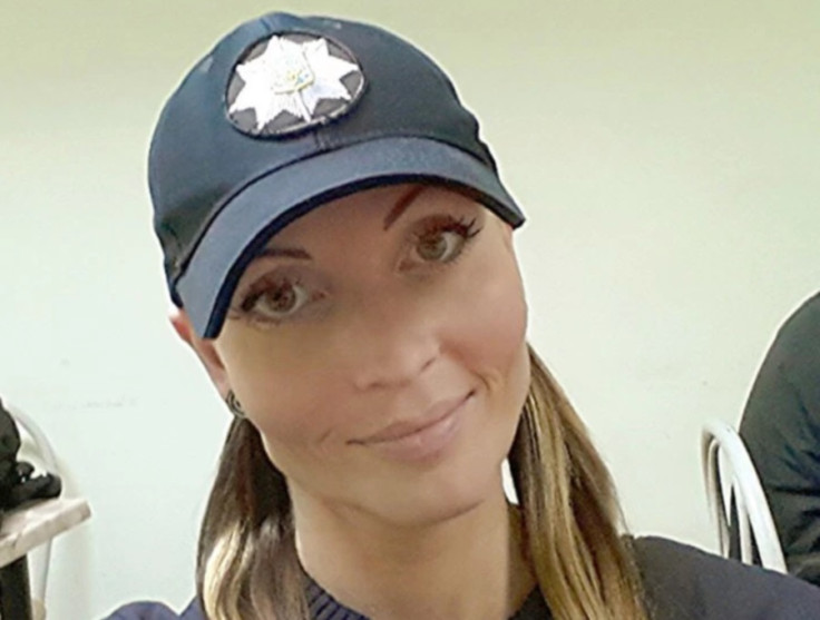 Ukrainian policewoman 