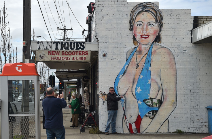 Hillary Clinton mural