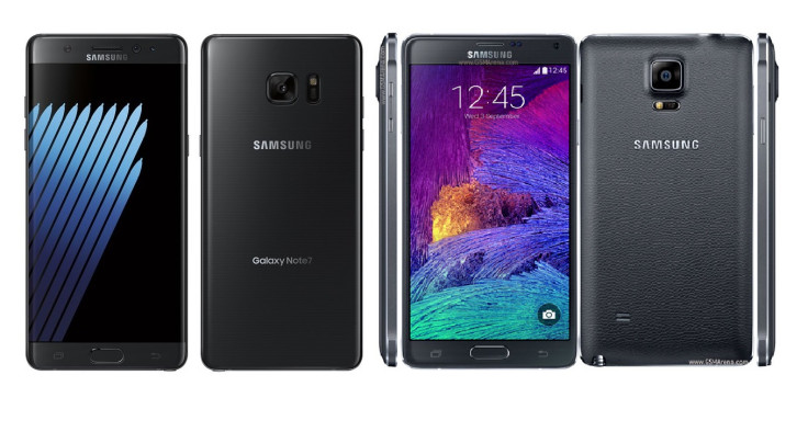Samsung Galaxy Note 7 vs Galaxy Note4