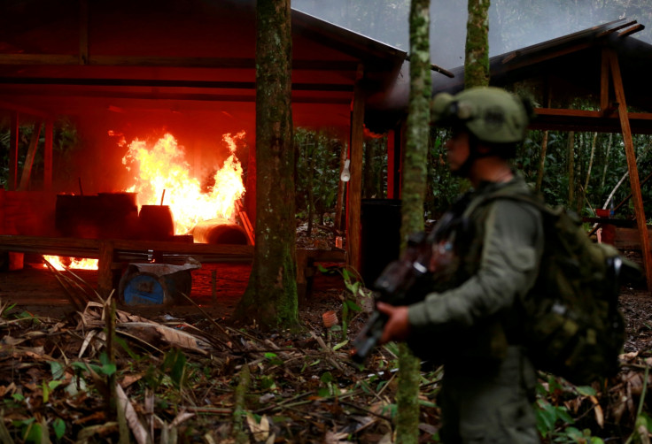 Colombian forces