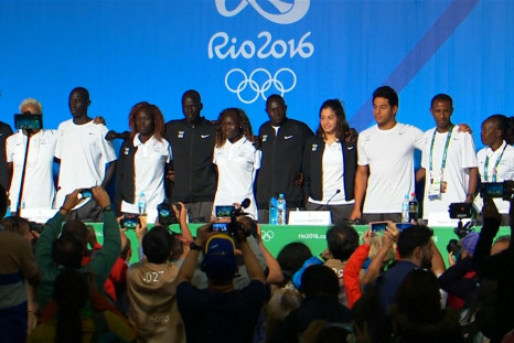 Olympic refugee team are proud